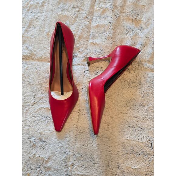 NWT Maeve Red Pump Heels - New 37 EU (6.5-7.0 US) - Picture 6 of 6